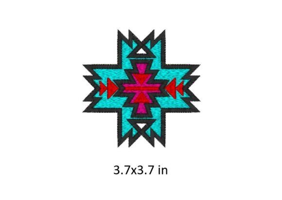 Native Embroidery Design. Digital File